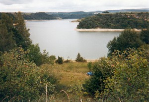 Lac de barrage de Vouglans